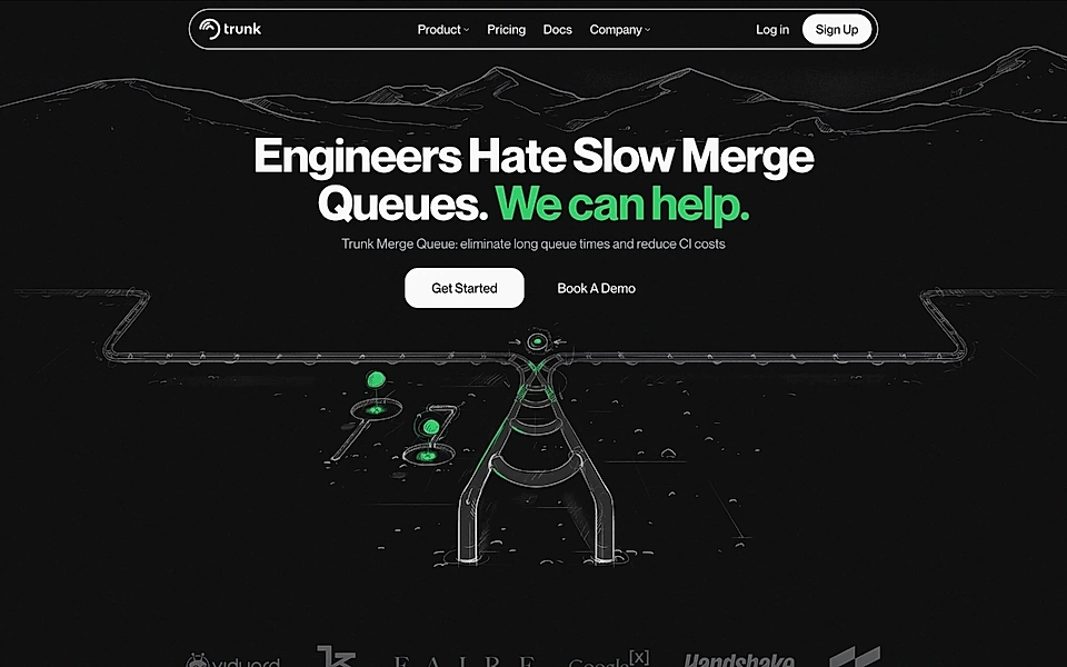 A Google Ads landing page hero example