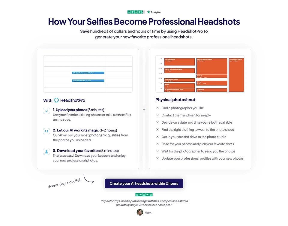 A problem section example on a SaaS website