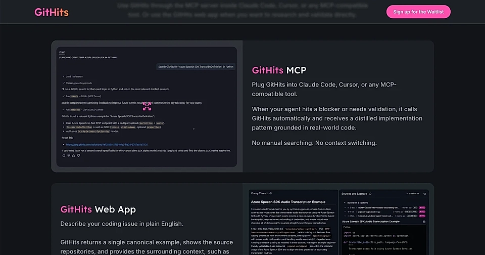 An example of the hover state for image popup and expand icon.