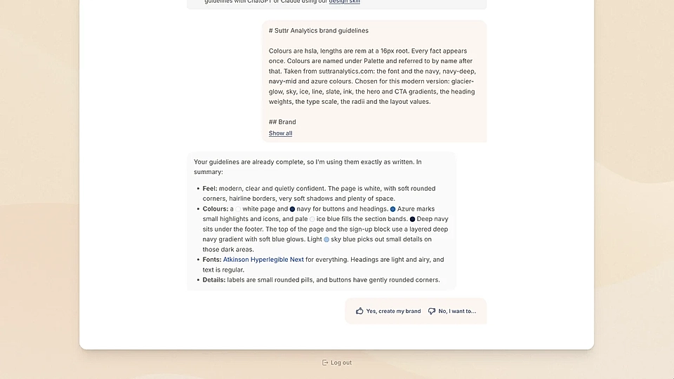 LandingRabbit's plan and summary of the website design