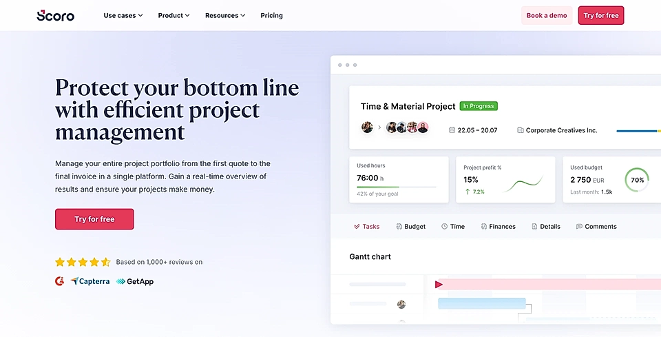 PPC landing page example