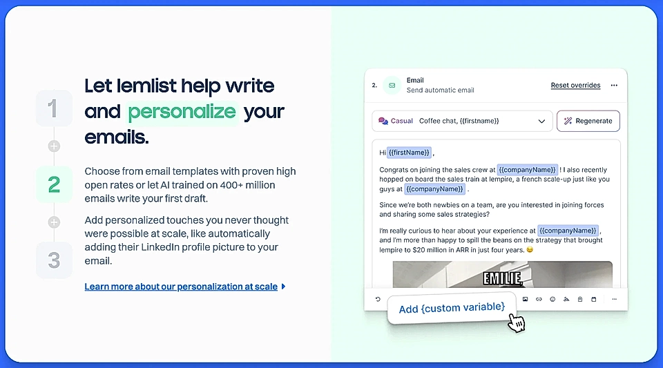 An example of the solutions section using the PAS formula
