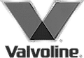 Valvoline logo featuring a stylized 'V' with a triangular design in black and gray colors.