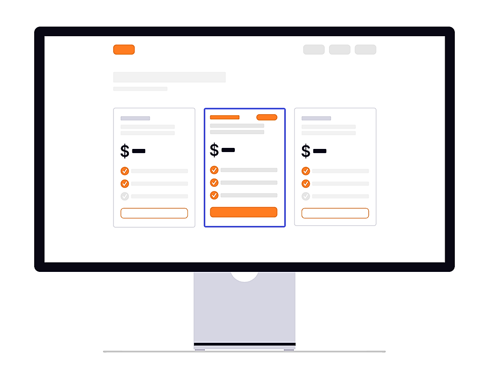 Modular pricing illustration