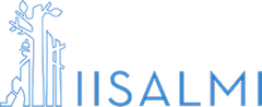 Logo of IiSalmi, featuring a stylized tree design in blue with the text 'IiSalmi' next to it in bold letters.
