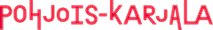 Text logo reading 'Pohjois-Karjala' in bold red letters against a transparent background.