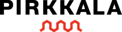 Logo featuring red lines forming a wave pattern, with the word 'MNM' in black below it.