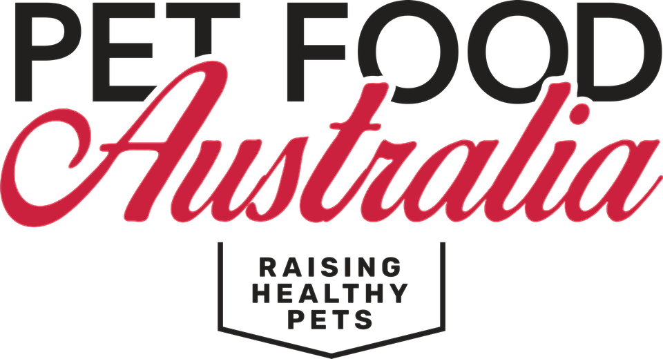 Pet food Australia logo with the tagline "Raising Healthy Pets"