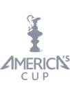 Dark abstract logo with a central tower-like shape and wide base