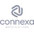 Logo with a stylized circular icon above the word "coinex" on a dark background