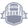 Circular badge icon with a crown and ribbon outline on a light background