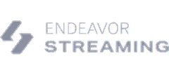 Logo with abstract icon and the text 'ENDEAVOR STREAMING'